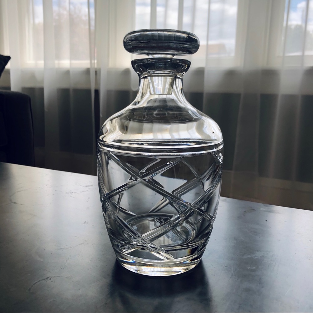 Ralph Lauren, Brogan lead crystal decanter.